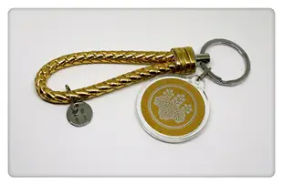 金箔鑰匙圈-日本戰國人物