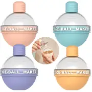 Big Ball Ice Mold Whiskey Round Hockey Maker Light Bulb Shape Ice Cube Mould