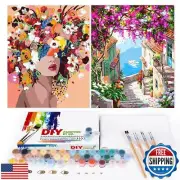 EFOTIML Paint by Numbers Kit for Adults Beginners and Kids Ages 8-12,2 Pack 1