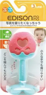 Fresh Fruit Baby Food Grade Silicone Teether Mitten Safe BPA Free Chew Dummy Toy