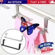 Tea Towel Holder BathroomX#ail Hook Over Door BarV$ack Cupboard Hanger KitchenZO