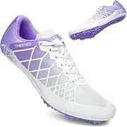 [Thestron] Professional Spikes Track & Field Shoes for Men Women Kids Breathable Racing Jumping Sprint Running Sneakers