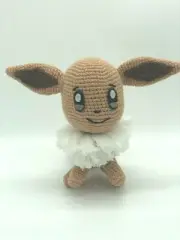Pokemon EEVEE - 100% Handmade crochet soft toy, amigurumi Limited #