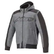 Alpinestars Rhod Windstopper Motorcycle Hoodie Asphalt Black