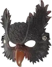 Operitacx Halloween Decor Halloween Costumes The Mask Halloween Mask Masquerade Mask Costume Party Decor Mask Scary Mask Decorative Face Mask Owl Mask Non-woven Fabric Decorations Prom