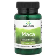 Swanson, Maca, 500 mg, 60 Capsules