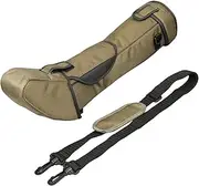 Telescope Case - Spotting Scope Storage Cover - Portable Telescope Storage Bag, Shock-Absorbing Telescope Accessories Bag, 100mm Caliber, Refer to description, Unisex