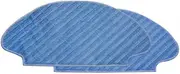 Robot Vacuum Cleaner Water Tank Mop Cloth Rags Compatible with Tefal RG6875 Robotic Vacuum Cleaner Spare Parts Accessories (Color : 2pcs mop Cloth)