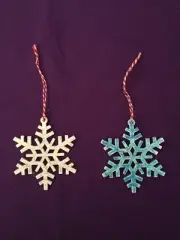 Snow Flakes Christmas Decorations