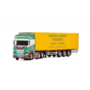 WSI - SCANIA R Highline with HANSEN & JENSEN 3-axle refrigerated trailer - 1/...