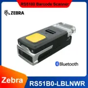 Zebra RS51BO-LBLNWR 2D Wireless Bluetooth Wearable Ring Barcode Scanner+Battery