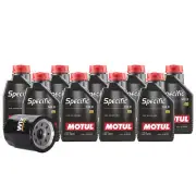 9L Motul SPECIFIC 948B 5W20 Wix Filter Motor Oil Change Kit API SN (for: Honda)