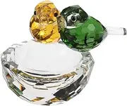Generic Crystal Bird Nest Mini Nest Bird Decorations Crystal Glass
