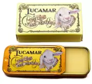 Natural Lip Balm in Tin 10g - Lucamar - Lanolin - Choc Mint