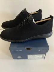 Cole Haan Men's 2.Zerogrand Stitchlite Oxford Shoe C28527 Black/Black Size 10.5M
