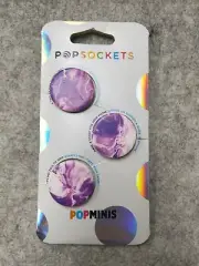 Purple Nucolor Bombs Popsockets PopMinis Mini Grips for Phones & Tablets