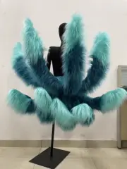 Customized LOL the Nine-Tailed Fox Gradient Tail Cosplay Prop Toy Halloween