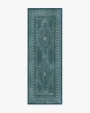 75' x 215' | Machine Washable Runner Rug | Kid & Pet Friendly | Indoor Rug | Nomad Blue Flatwoven Rug by Martyn Lawrence Bullard | Ruggable