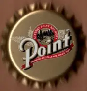 USA Plastic Lined Beer Crown Bottle Cap: Stevens Point Brewing (unused)