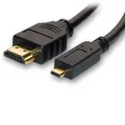 8ware RC-MICHDMI-1.5 1.5m Micro HDMI to High Speed HDMI Cable with Ethernet Male to Male