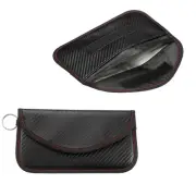 2 Pack Faraday Pouch for Phones and Car Keys, Faraday Bag RFID Fob Key Protector