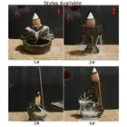 Backflow Incense Burner for Relaxation Mellow Smell Improved Sleep Quality
