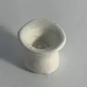 Stoneware Vase 1:12 Scale Dollhouse Miniature Green Jug Jar Planter Hand Thrown
