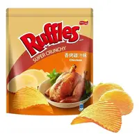 在飛比找蝦皮商城優惠-波樂 Ruffles Chicken 雞汁口味厚切洋芋片 5