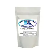 ACETYL L CARNITINE (ALCAR) - 100 GRAMS - 100% PURE POWDER- WEIGHT LOSS