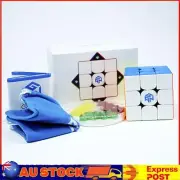 12 Maglev UV Coated, 3x3 Stickerless Speed Cube Gans Magic Cube Puzzle Toys Gift
