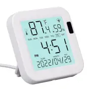 Digital Hygrometer Indoor Thermometer, Wired Room Thermometer and Humidity with
