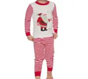 The World Of Eric Carle Toddler Boy's Girl's Christmas Santa Claus Pajama Set