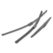 22"+18"+12" Front+Rear Windshield Wiper Blades for Opel / Holden Astra 2004-2009