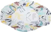 ULDIGI Sheet Delicate Cotton Bassinet Sheet Soft Breathable Fitted pad for Boy Girl Elastic Design for Cradle and Beds Stylish Forest Pattern for Comfort