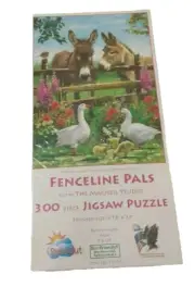 SunsOut "Fenceline Pals" 300 pc Jigsaw Puzzle