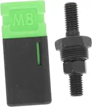 Alipis Piece Nut Mandrel Tip Durable Replacement Tip for Efficient Use Easy Storage Container Included Compatible with Professional Spare Parts
