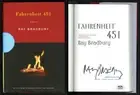 Ray Bradbury SIGNED Fahrenheit 451 HC 50th Ann 1st Ed MINT PSA/DNA AUTOGRAPHED