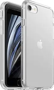 OtterBox React Series Shockproof and Drop Proof Mobile Phone Protective Thin Case for iPhone 7/8/SE 2nd Gen/SE 3rd Gen, Clear