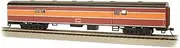 Bachmann Trains - 72' Smooth-Side Baggage Car - Southern Pacific Daylight #295 - HO Scale