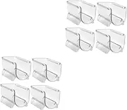 Cabilock Wine Rack Pet Material Wine Bottle Holder Refrigerator Countertop Storage