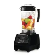 Salton Power Blender Tritan Jar Smoothie Maker 2L Black 1500W 2HP 30KRPM 9-Blade