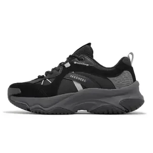 【SKECHERS】休閒鞋 Moonhiker-Apogee Orbit 女鞋 黑 緩衝 耐磨 厚底 老爹鞋 運動鞋(177590-BBK)