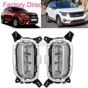 for Kia Kx3 2015 White Led Daytime Day Fog Lights Drl Run Lamp