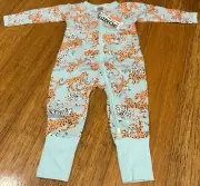 Bonds BNWT 2017 Blue Cheetah Zippy - Size 0 (6-12 months)