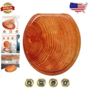Elegant Round Toilet Seat with Soft Close and Easy Install – Fits Most Toilets