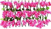 Faux Flower Fencing Panel | Expandable Indoor Artificial Leaves Privacy Fence | Retractable Fence Privacy Screen for Patio Balcony, Backyard Garden Privacy Barrier