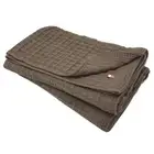 Imabari Towel Bath Towel 2 Piece Set Waffle Weave Brown 100% Cotton Japan