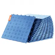 VEVOR Garage Tiles Interlocking 12x12 in 50 Pack Garage Flooring Tiles Blue
