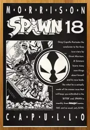 1993 Image Comics Spawn Vintage Print Ad/Poster Morrison Capullo Promo Art 90s