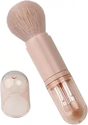 Ipetboom 1 Set Set Portable Makeup Brush Vanity Mirror Make up Brushes Makeup Brushes Makeup Sponge Eyeliner Brushes Fine Point Mirrored Makeup Brush Holder Travel Blush Brush Plastic Pink